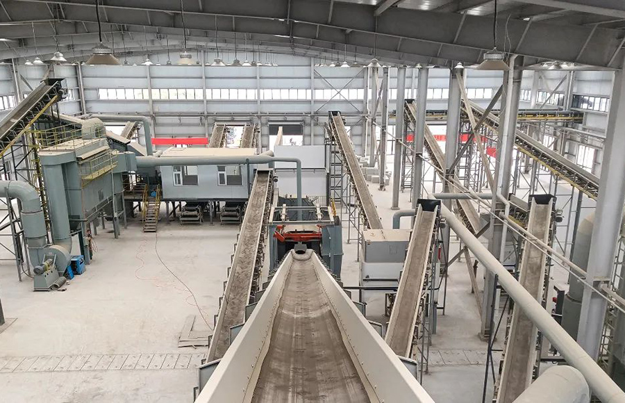 河南三門峽建築固廢資（zī）源化利用生產線