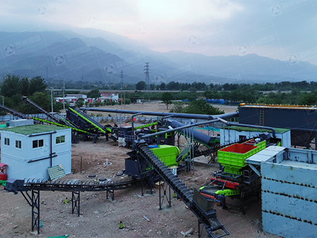 北京海澱年處理50萬噸建築垃圾模（mó）塊化處置係統