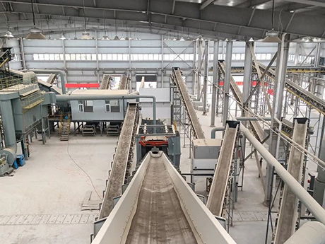 河（hé）南三門峽建築固廢資源化利用生產線