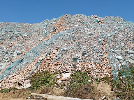 建築垃圾變廢（fèi）為寶