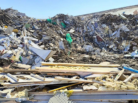 陝西省西安市年處理100萬噸裝修垃圾、建築垃（lā）圾（jī）處置生（shēng）產線有序建設中