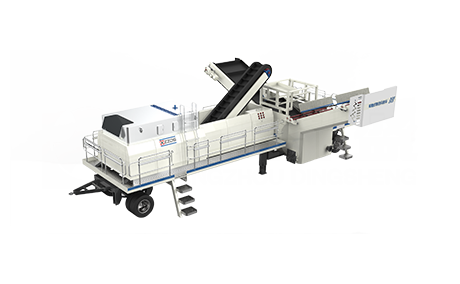 WLF輪胎式輕物質聯合分離車